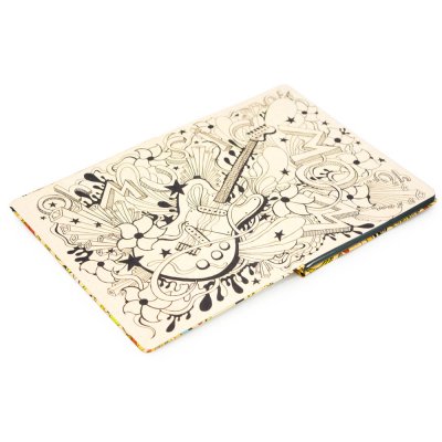Записная книжка в клетку 15.5x21 Гитара R1-2443744 арт. R1-2443744