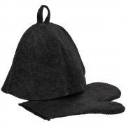 Набор для бани Heat Off, ver.2, черный