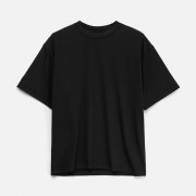 Футболка из бифлекса Morfiss, черная арт. 17967.30