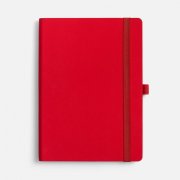 Ежедневник Peel Flex, недатированный, красный