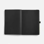 Ежедневник Peel Flex, недатированный, черный