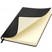 Ежедневник A5 недатированный Franco в мягком переплёте, черный