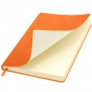 Ежедневник A5 недатированный Franco в мягком переплёте, оранжевый