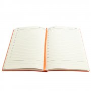 Ежедневник A5 недатированный Franco в мягком переплёте, оранжевый