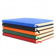 Ежедневник A5 недатированный Franco в мягком переплёте, красный