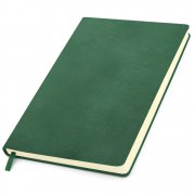 Ежедневник A5 недатированный Franco в мягком переплёте, бутылочно-зеленый