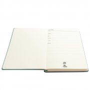 Ежедневник A5 недатированный Franco в мягком переплёте, бутылочно-зеленый