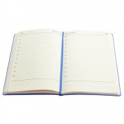 Ежедневник A5 недатированный Franco в мягком переплёте, синий