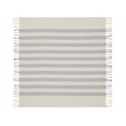 Плед «Reglet» из хлопка с бахромой