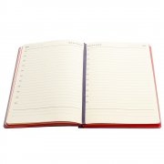 Ежедневник A5 недатированный Carisma в мягком переплёте, красный