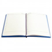 Ежедневник A5 недатированный Carisma в мягком переплёте, синий арт. 51030.39