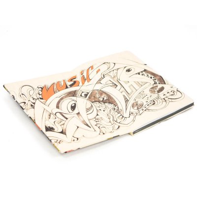Записная книжка в клетку 15.5x21 Граффити R1-2443844 арт. R1-2443844
