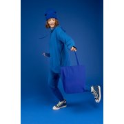 Шопер B5, синий с синими ручками