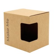 Коробка для кружки Make me, бежевая