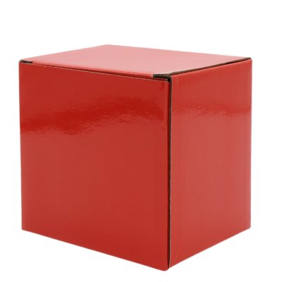 Коробка глянцевая для кружки Make me, красная арт. 61402Z5 Коробка глянцевая для кружки Make me, красная арт. 61402Z5