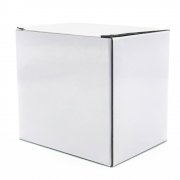 Коробка глянцевая для кружки Make me, белая