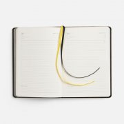 Ежедневник Alanis, недатированный, черный c желтым арт. 18299.38 Ежедневник Alanis, недатированный, черный c желтым арт. 18299.38