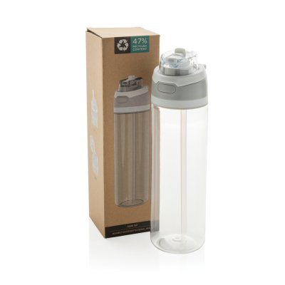 Бутылка для воды Omni Sip из rPET RCS, 800 мл арт. P437.0903