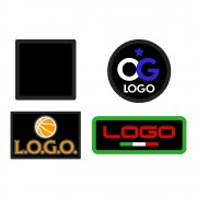 Шеврон из габардина Gabo S, черный