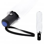 Автоматический противоштормовой зонт Vortex To Go, белый/синий