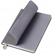 Ежедневник A5 недатированный Impero в мягком переплёте, темно-серый