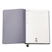 Ежедневник A5 недатированный Impero в мягком переплёте, темно-серый