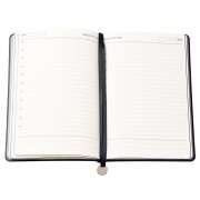 Ежедневник A5 недатированный Impero в мягком переплёте, черный