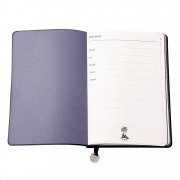 Ежедневник A5 недатированный Impero в мягком переплёте, черный