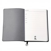 Ежедневник A5 недатированный Impero в мягком переплёте, черный