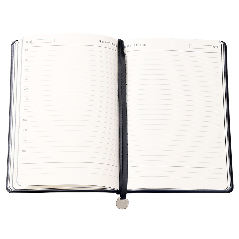 Ежедневник A5 недатированный Impero в мягком переплёте, черный арт. 51028.02 Ежедневник A5 недатированный Impero в мягком переплёте, черный арт. 51028.02