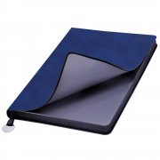 Ежедневник A5 недатированный Impero в мягком переплёте, темно-синий