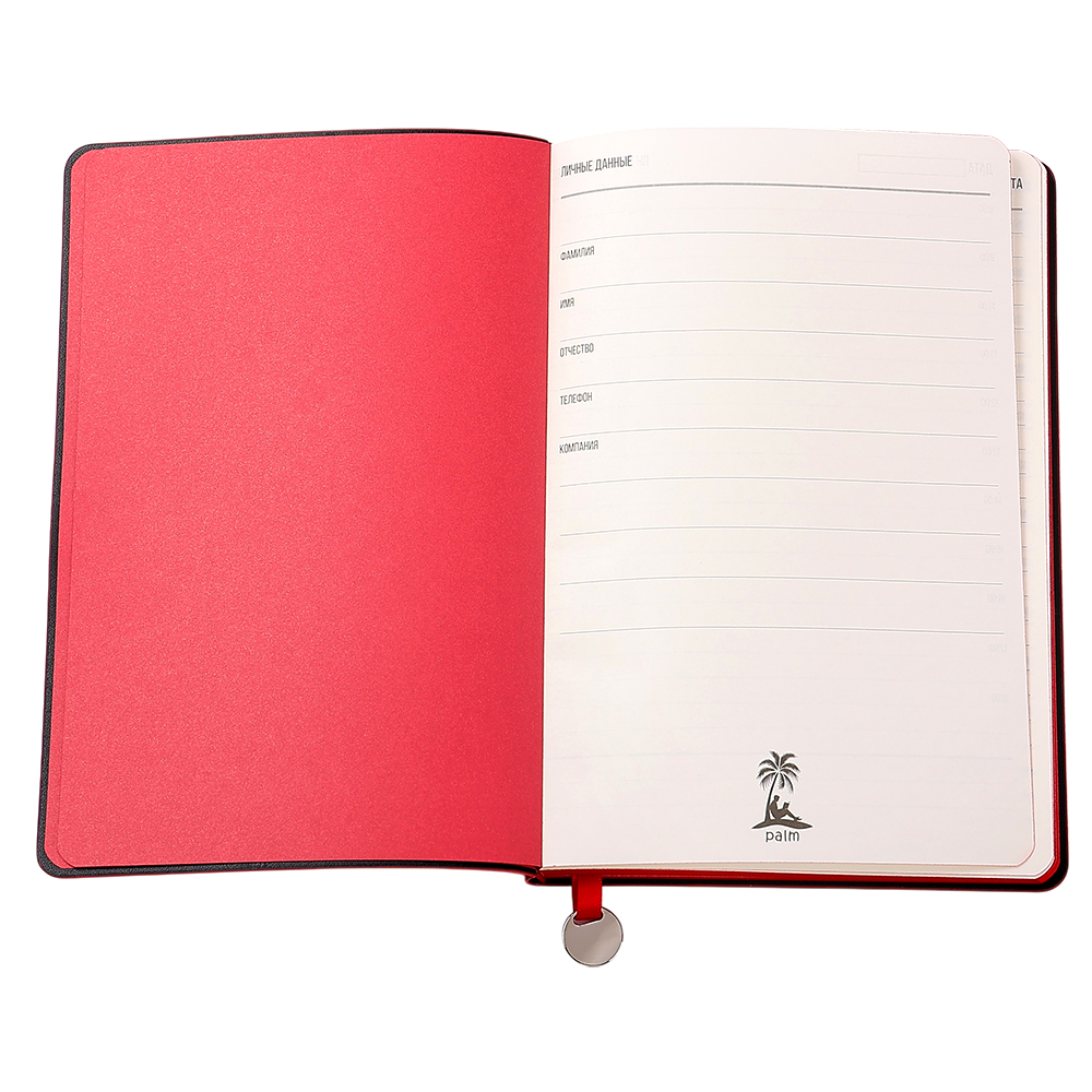 Ежедневник A5 недатированный Impero в мягком переплёте, красный арт. 51028.05 Ежедневник A5 недатированный Impero в мягком переплёте, красный арт. 51028.05