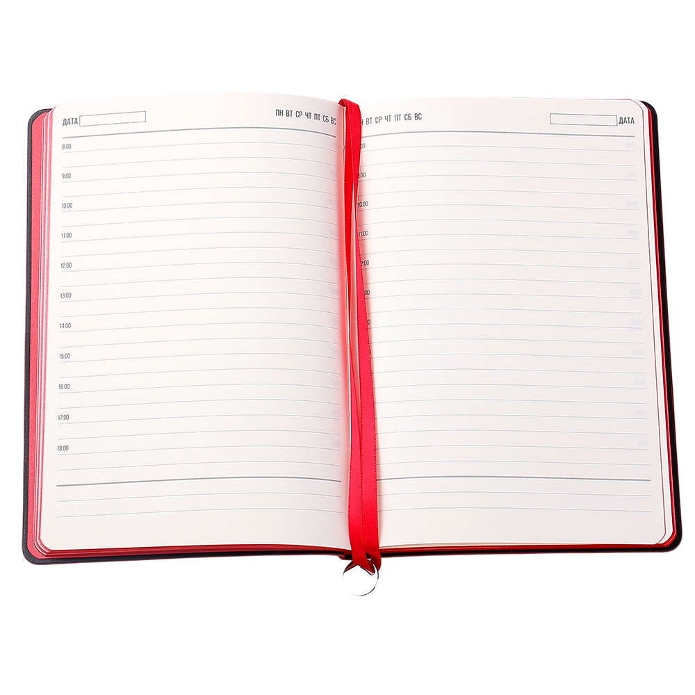 Ежедневник A5 недатированный Impero в мягком переплёте, красный арт. 51028.05 Ежедневник A5 недатированный Impero в мягком переплёте, красный арт. 51028.05