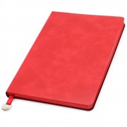Ежедневник A5 недатированный Impero в мягком переплёте, красный