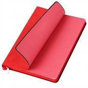 Ежедневник A5 недатированный Impero в мягком переплёте, красный