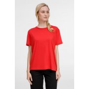 Футболка унисекс Senti, красная арт. 20185.50