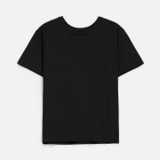 Футболка унисекс Senti, черная арт. 20185.30