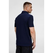 Рубашка поло унисекс Senti, темно-синяя