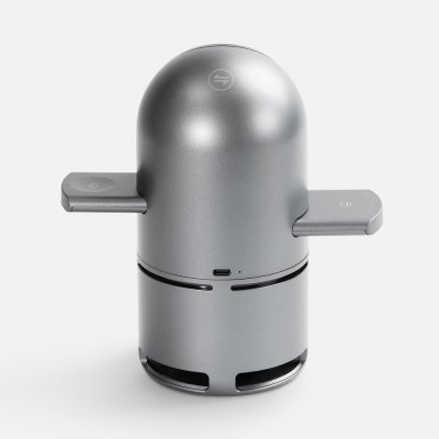 Bluetooth-колонка с беспроводной зарядкой Droid, серая арт. 17587.10