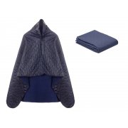 Плед-пончо 2-в-1 «Cappy» с капюшоном и мешком