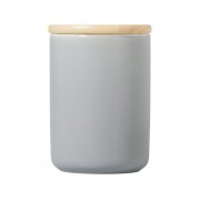 Кружка с ручкой и крышкой из каучукового дерева «Jeny»