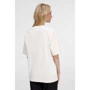 Футболка оверсайз унисекс Avenu, молочно-белая