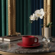 Чайная пара Frozen, красная арт. 6150.05