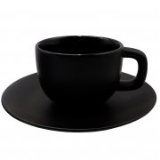 Чайная пара Frozen, чёрная