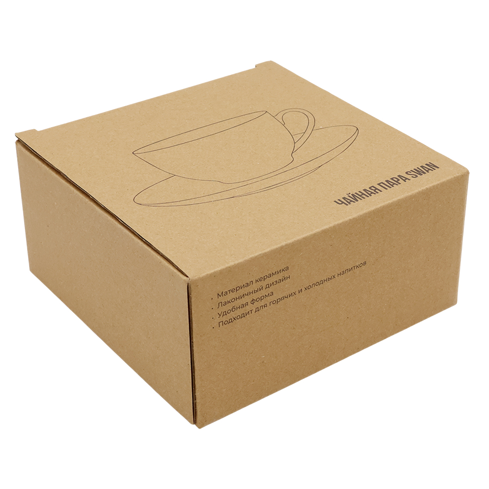 Чайная пара Swan, белая арт. 6149.01 Чайная пара Swan, белая арт. 6149.01