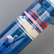 Бутылка для воды "Vita" 600 мл синий с белым