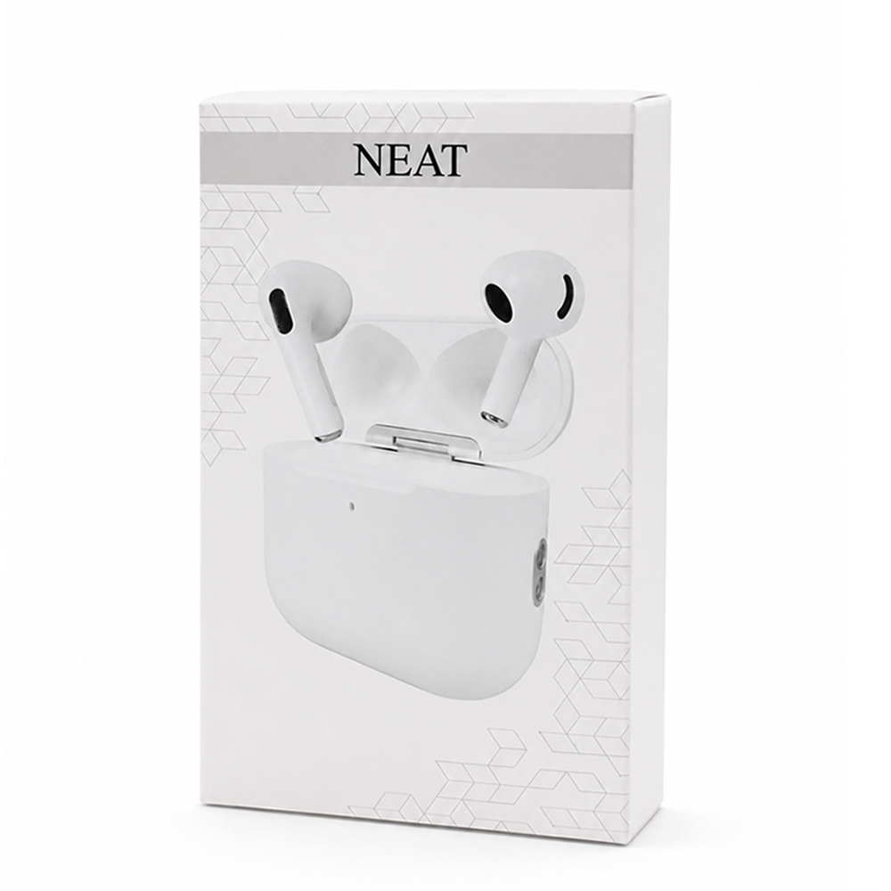 Наушники беспроводные Bluetooth Neat, белые арт. 47007.01 Наушники беспроводные Bluetooth Neat, белые арт. 47007.01