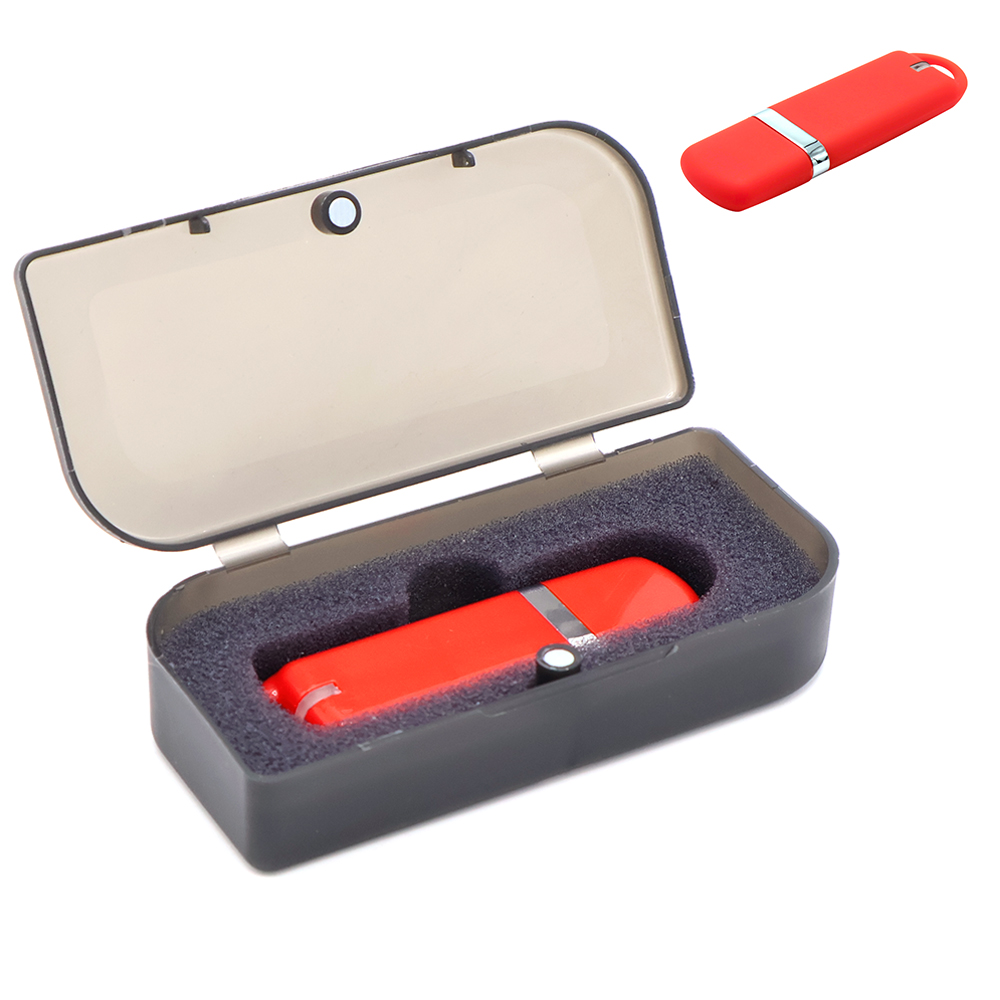 Флешка Shape с покрытием Софт Тач в футляре, красный арт. 3010.05.02 Флешка Shape с покрытием Софт Тач в футляре, красный арт. 3010.05.02