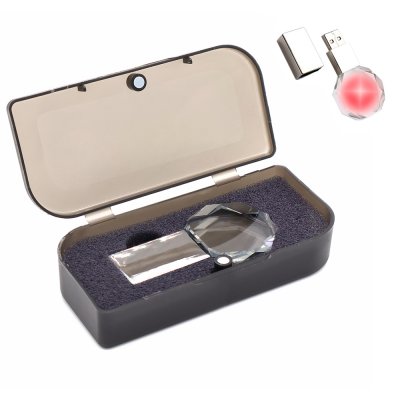 Флешка Diamond 16 Гб в футляре, красный арт. 3019.05.02