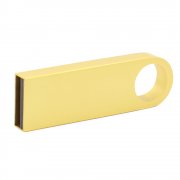 Флешка Гильдия 16 Гб в футляре, золотистая арт. 3021.14.02